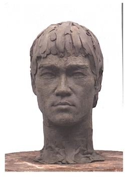 bruce lee sculpture