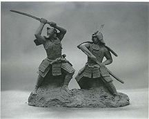 samurai sculpture