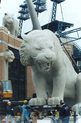 detroit tiger installation